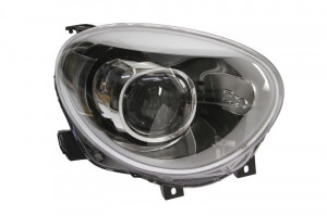 Far Dreapta (halogen, H4, electric, cu motor, bec) potrivit FIAT 500X - Img 1