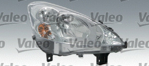 Far Dreapta (halogen, H4/W5W, electric, cu motor, culoare insertie: cromat, culoare semnalizator: transparent) potrivit PEUGEOT PARTNER, PARTNER TEPEE, PARTNER/MINIVAN -06.12 - Img 3