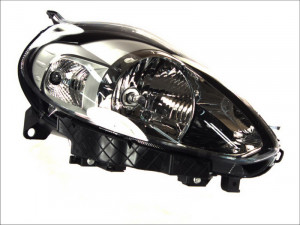 Far Dreapta (halogen, H4/W5W, electric, cu motor) potrivit ABARTH PUNTO EVO; FIAT GRANDE PUNTO, PUNTO, PUNTO EVO, PUNTO EVO/HATCHBACK, PUNTO/HATCHBACK 09.09-03.12 - Img 1