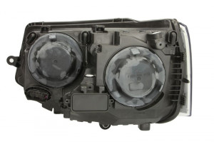 Far Dreapta (halogen, H7/PY21W/W5W, electric, cu motor, bec) potrivit VW MULTIVAN T5, TRANSPORTER T5 - Img 2