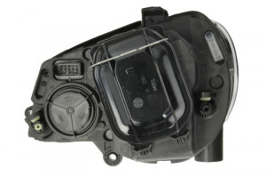 Far Dreapta (halogen, H7/W5W, electric, cu motor, culoare insertie: cromat, culoare semnalizator: transparent) potrivit VW EOS -11.10 - Img 2