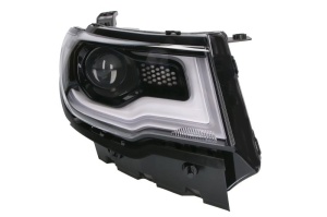 Far dreapta (HB3/LED, electric, cu motor) potrivit JEEP COMPASS II 2016-2022