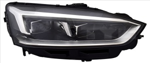 Far dreapta (LED, cu motor, no DRL LED module; fara controler LED) potrivit AUDI A5 F5 dupa 2016