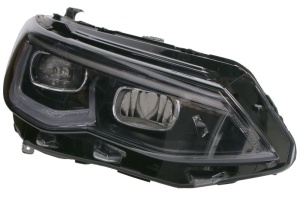 Far dreapta (LED, electric, cu motor, culoare insert: negru) potrivit VW GOLF 8 dupa 2019
