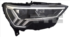 Far dreapta (LED, electric, cu motor, nici un controler; fara modul DRL LED) potrivit AUDI Q3 F3 dupa 2018 - Img 3