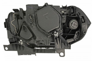 Far dreapta potrivit BMW X3 2004-2007 - (H7, reglaj electric, cu motoras, fundal negru) - Img 2