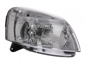 Far dreapta potrivit CITROEN BERLINGO PEUGEOT PARTNER 2002-2008 - (H4, electric, cu motoras)