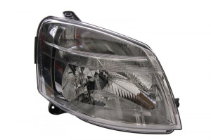Far dreapta potrivit CITROEN BERLINGO PEUGEOT PARTNER 2002-2008 - H4, electric, cu motoras
