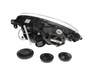 Far dreapta potrivit CITROEN C4 PICASSO 2006-2010 - (H1/H7, reglaj electric, cu motoras, fundal negru) - Img 2