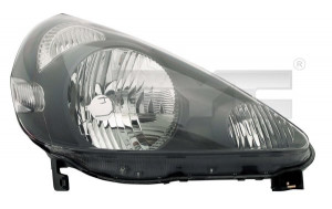 Far dreapta potrivit HONDA JAZZ 2002-2008 - (H4, electric, fundal negru)