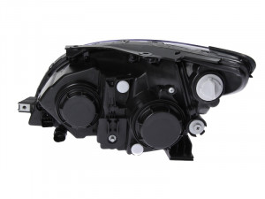 Far dreapta potrivit HYUNDAI i30 2007-2012 - (H1/H7, reglaj electric, fundal negru) - Img 2