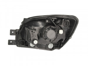 Far dreapta potrivit KIA SPORTAGE 2004-2008 - (H4, electric, manual, fundal cromat, fundal transparent) - Img 2