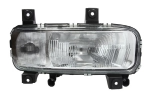 Far dreapta potrivit MERCEDES ATEGO 1998-2004 - (H4/H1/W5W, reglaj manual/electric, fara motor)