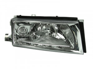 Far dreapta potrivit SKODA OCTAVIA 2000-2010 - (H4, electric, fundal argintiu) - Img 2