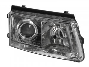 Far dreapta potrivit VW PASSAT 1996-2000 - (H7, manual, fundal cromat)