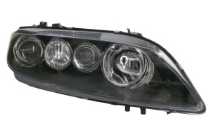 Far fata Dreapta (2*H1/H3, electric, cu motor, culoare insert: negru, culoare semnalizator: transparent) potrivit MAZDA 6 - Img 1