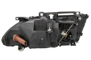 Far fata Dreapta (D2S/H7, electric, cu motor, culoare insert: negru) potrivit BMW 3 (E46) - Img 2