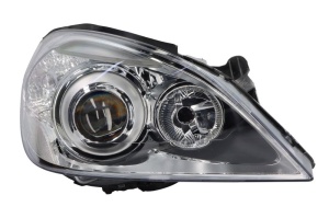 Far fata Dreapta (D3S/H9/HY21W/LED, cu motor) potrivit VOLVO S60 II, V60 I - Img 1