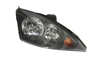 Far fata Dreapta (H1/H7, electric, fara motoras, culoare insert: negru, culoare semnalizator: galben) potrivit FORD FOCUS I, FOCUS I/KOMBI; FORD USA FOCUS ZX3, FOCUS ZX5 -03.05 - Img 1