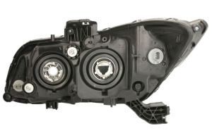 Far fata Dreapta (H11/HB3/W21/WY21W, electric, cu motor, culoare insert: negru, culoare semnalizator: alb) potrivit HONDA CIVIC IX -12.15 - Img 2