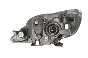 Far fata Dreapta (H4, electric, fara motoras, culoare insert: cromat) potrivit PEUGEOT 107 - Img 2