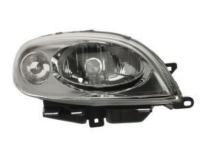 Far fata Dreapta (H4/PY21W/W5W, electric, fara motoras) potrivit CITROEN SAXO 1999-2003