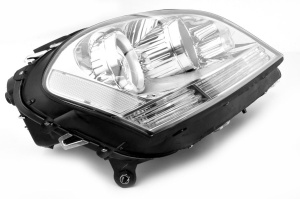 Far fata Dreapta (H7, electric, cu motor, culoare insert: cromat, culoare semnalizator: transparent) potrivit MERCEDES M (W164) - Img 2