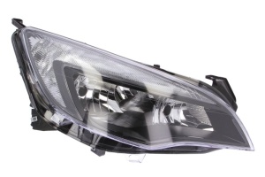 Far fata Dreapta (H7/H7, electric, cu motor, culoare insert: negru) potrivit OPEL ASTRA J, ASTRA J GTC - Img 1