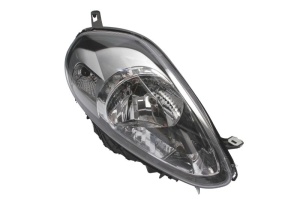 Far fata Dreapta (halogen, H4/PY21W/W5W, electric, cu motor, culoare insert: cromat) potrivit ABARTH PUNTO, PUNTO EVO; FIAT PUNTO, PUNTO EVO, PUNTO EVO/HATCHBACK, PUNTO/HATCHBACK 01.09- - Img 1
