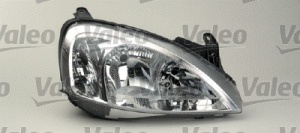 Far fata Dreapta (halogen, H7/W5W, electric, fara motoras, culoare semnalizator: transparent) potrivit OPEL COMBO TOUR, COMBO/MINIVAN, CORSA C, CORSA C/HATCHBACK -02.05 - Img 3