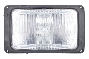 Far fata Dreapta/Stanga (H4, manual, fara motoras, culoare insert: cromat) potrivit MAN F90, G90 07.86-12.97 - Img 1