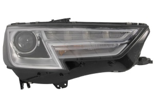Far fata Dreapta (xenon, D5S/H8/LED/PWY24W, electric, cu motor) potrivit AUDI A4 ALLROAD B9, A4 B9