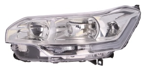 Far fata Stanga (2*H7/H1/PY21W/W5W, electric, cu motor, culoare insert: cromat) potrivit CITROEN C5 II, C5 III - Img 1