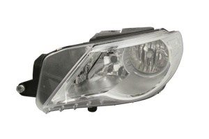Far fata Stanga (3*H7, electric, cu motor, culoare insert: cromat) potrivit VW PASSAT B6 - Img 1