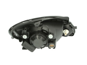 Far fata Stanga (H4, electric, cu motor, culoare insert: cromat, culoare semnalizator: transparent) potrivit HYUNDAI GETZ 01.05- - Img 2