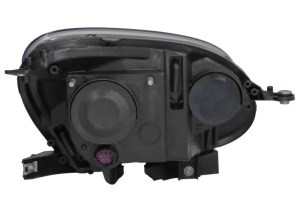 Far fata Stanga (H4, electric, cu motor, culoare insert: cromat, culoare semnalizator: alb) potrivit FIAT PANDA, PANDA/HATCHBACK - Img 2