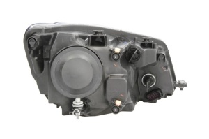 Far fata Stanga (H4, electric, cu motor, culoare insert: negru, culoare semnalizator: transparent) potrivit VW CADDY III, CADDY III/MINIVAN - Img 2