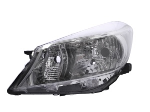 Far fata Stanga (H4, electric, fara motoras, culoare insert: cromat) potrivit TOYOTA YARIS, YARIS/HATCHBACK - Img 1