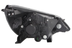 Far fata Stanga (H4/PY21W/W5W, electric, fara motoras, culoare insert: negru) potrivit KIA RIO III - Img 2