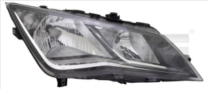 Far fata Stanga (H7/H7/P21W, electric, cu motor) potrivit SEAT LEON, LEON SC, LEON ST, LEON ST/KOMBI - Img 3