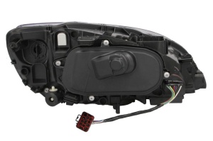 Far fata Stanga (H7/H9/LED/PWY24W, electric, cu motor, culoare insert: negru) potrivit VOLVO S60 II, V60 I - Img 2