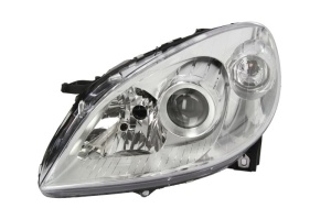 Far fata Stanga (H7/PY21W/W5W, electric, fara motoras, culoare insert: cromat, culoare semnalizator: alb) potrivit MERCEDES B SPORTS TOURER (W245) - Img 1