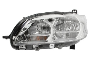 Far fata Stanga (halogen, H1/H7/W5W, mecanic, cu motor, culoare semnalizator: transparent) potrivit PEUGEOT 301 -11.16 - Img 1