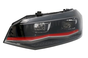 Far fata Stanga (LED, electric, cu motor) potrivit VW POLO VI - Img 1