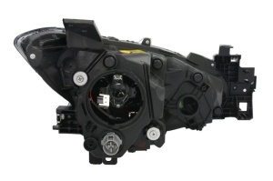 Far fata Stanga (xenon, D3S/LED, electric, fara motoras, culoare insert: negru) potrivit MAZDA 3 09.13-03.19 - Img 2