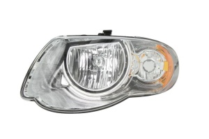 Far Stanga (electric, fara motoras, culoare insert: cromat) potrivit CHRYSLER VOYAGER IV; DODGE CARAVAN