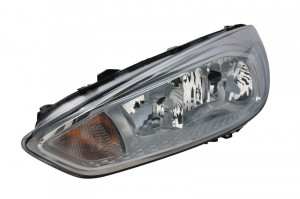 Far Stanga (H1/H7, electric, cu motor, culoare insertie: cromat) potrivit FORD FOCUS III, FOCUS III/KOMBI; -04.18 - Img 1