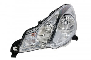 Far Stanga (H1/H7, electric, cu motor, culoare insertie: negru) potrivit CITROEN C3 I, C3 II, DS3
