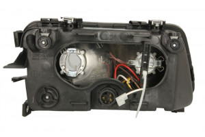 Far Stanga (H1/H7, electric, fara motoras, culoare insertie: cromat) potrivit AUDI A3 - Img 2