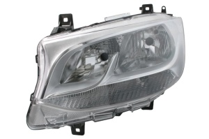 Far stanga (H15/H7, electric, cu motor) potrivit MERCEDES SPRINTER 907/910/eSprinter dupa 2018